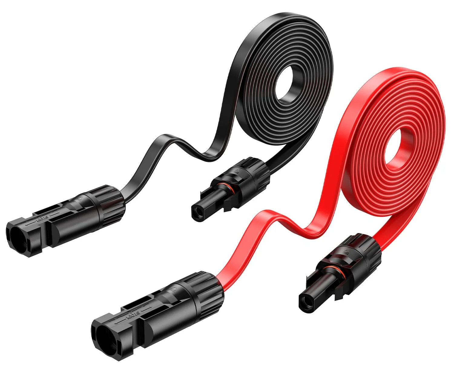 12AWG Window Pass through Solar Panel Extension Cable Flat Wire for Zendure/Ecof