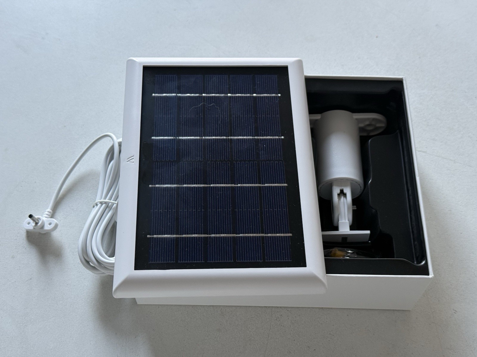 Ring Spotlight Cam Compatible Solar Panel for Ring Plus Pro Battery Replacement