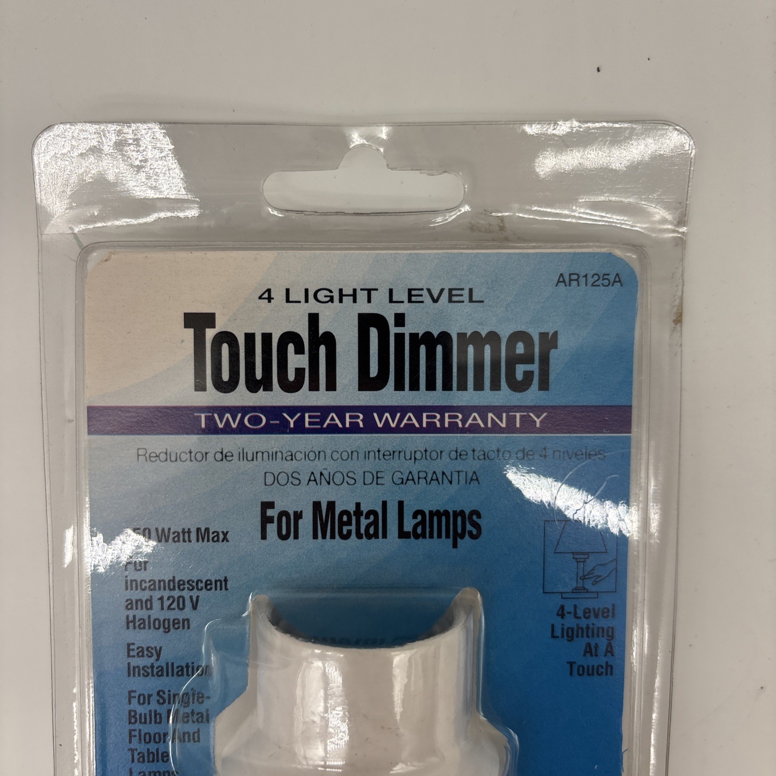 150-Watt Single Pole Screw-In Touch Dimmer