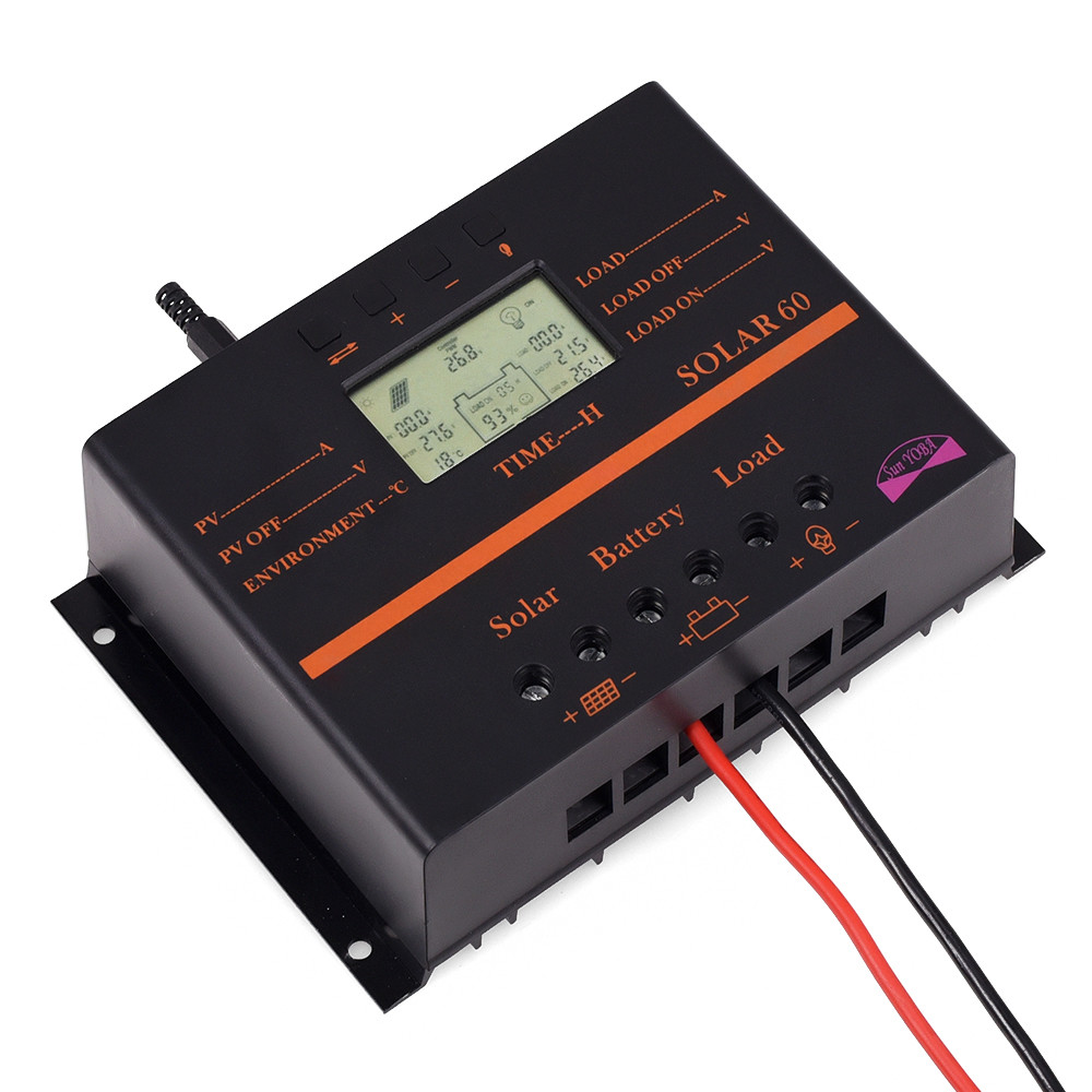 80A AMP MPPT Solar Panel Regulator Charge Controller 24V/12V 2000W/1000W LCD US1