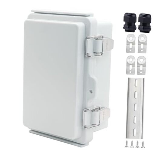 IP67 Waterproof Junction Box, ABS Plastic Electrical Enclosure with Stainless