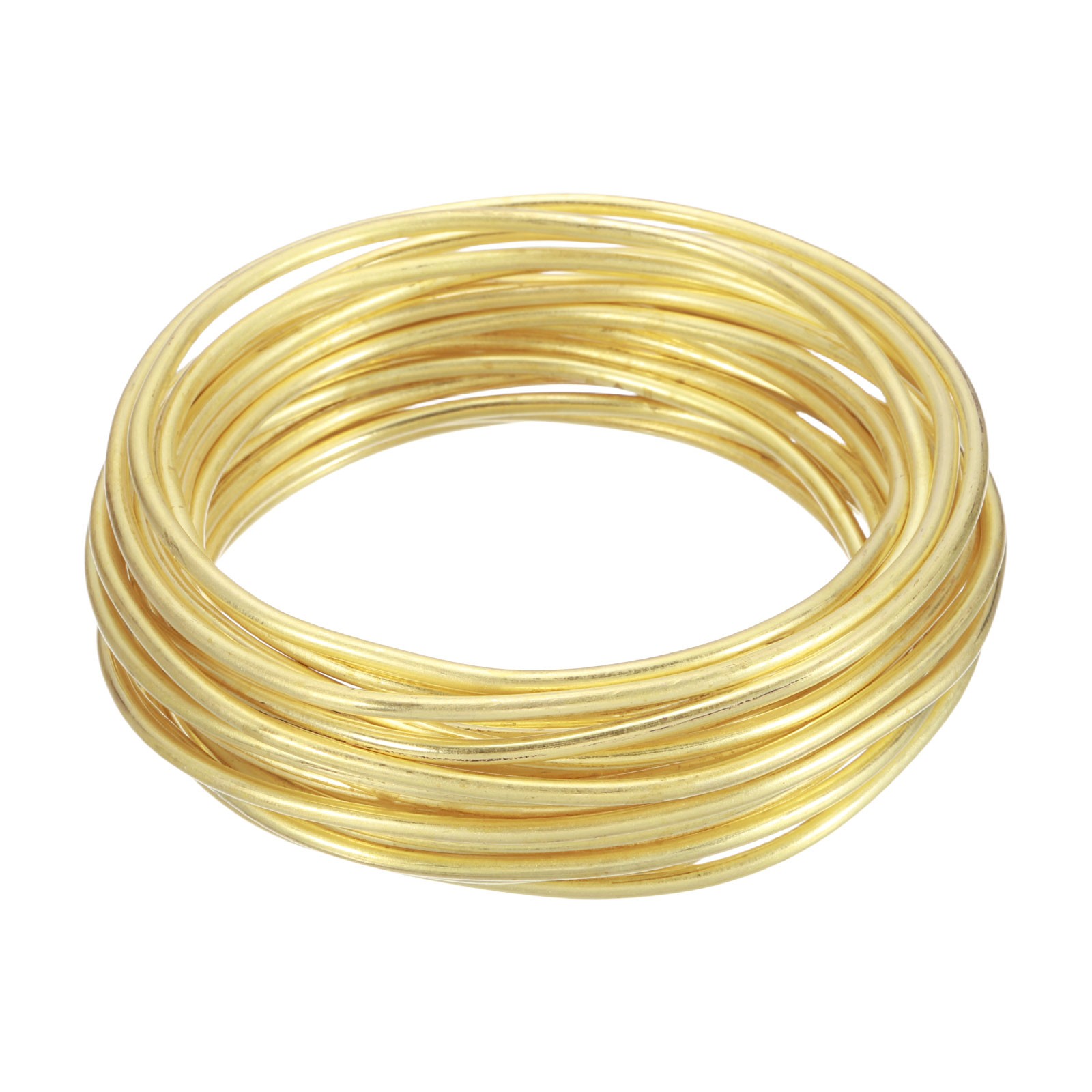 8 Gauge Brass Round Wire 20 ft Craft Tarnish Resistant Beading Wires