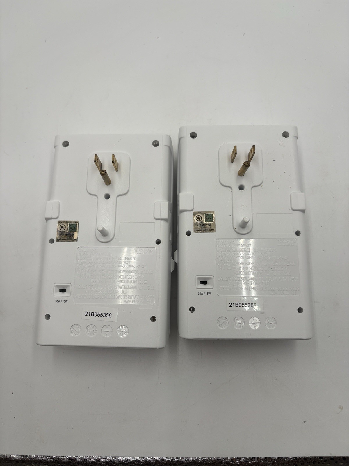 2X- Trickle Star 176SS-US-4XX-3-D Surge Protecter 4 Outlet Advanced Power Tap