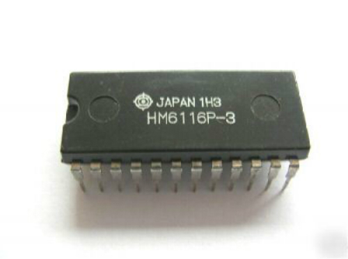 (10PCS) HM-6116P-3 INTEGRATED CIRCUIT DIP HM6116P3 (LOT OF 10)