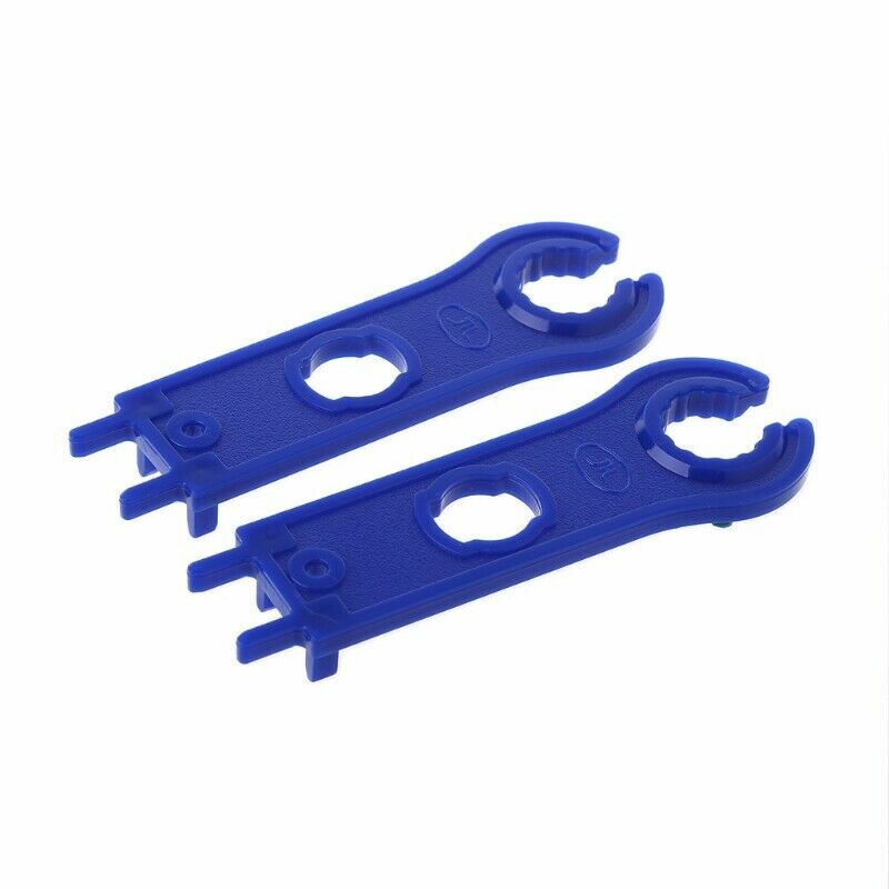 4PCS MC-4 Solar Connector Tool for Spanner Wrench PV Panel Wire Connect Blue