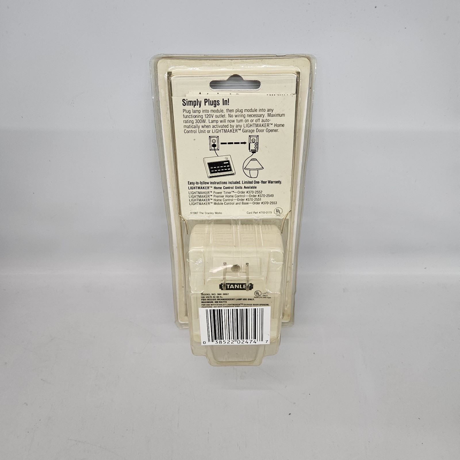 Stanley LightMaker X10 Lamp Module 360-3057 Vintage New Sealed