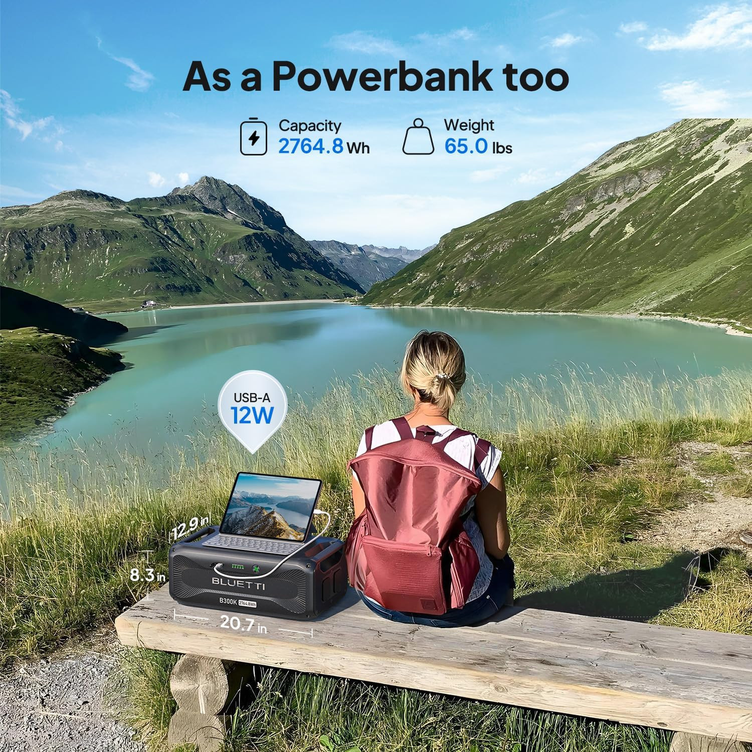 BLUETTI B300K 2764.8Wh Expandable Extra Battery LiFePO₄ for Apex 300