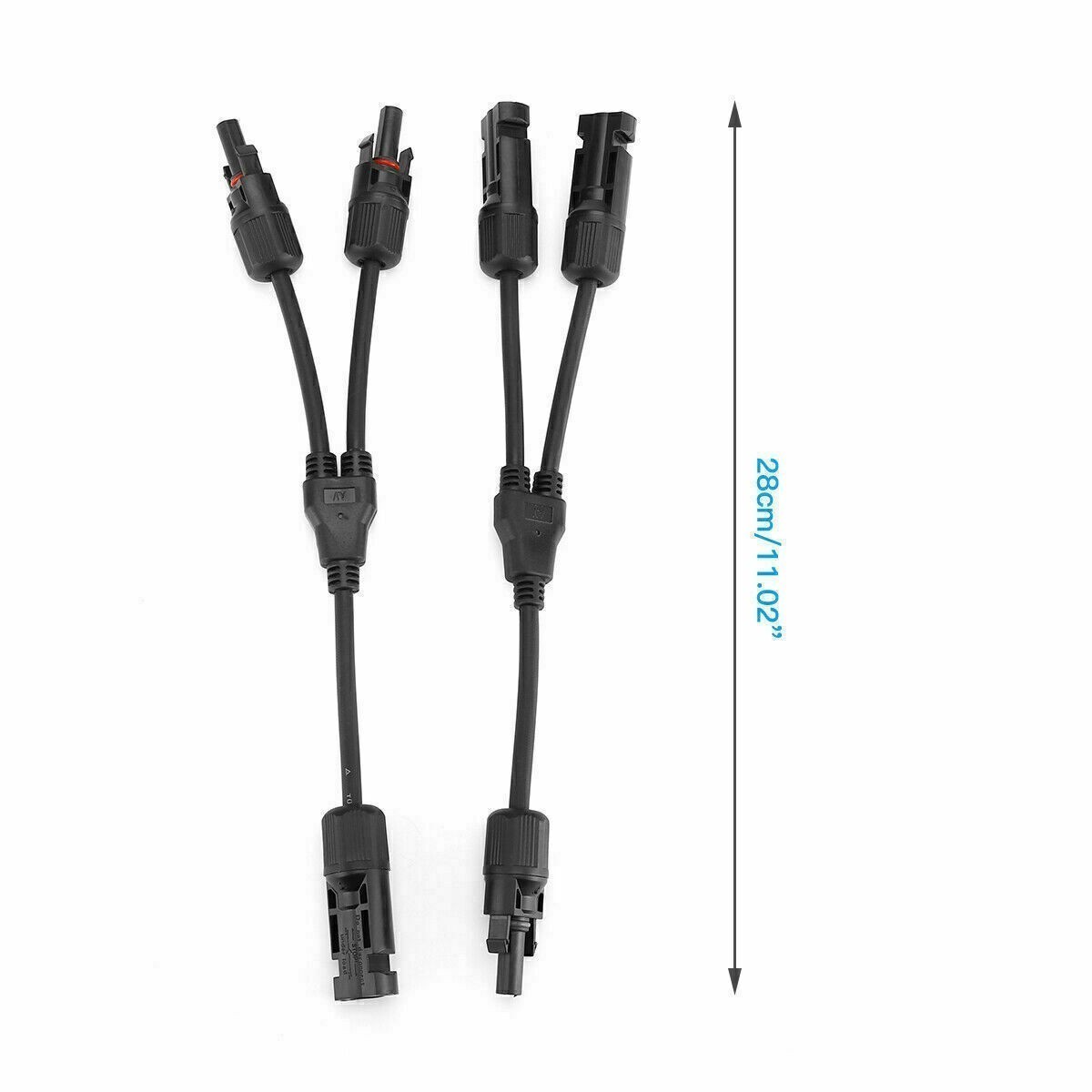 Solar Y Branch Connectors Solar Panel Parallel Connectors 1 to 3Solar Adapter US