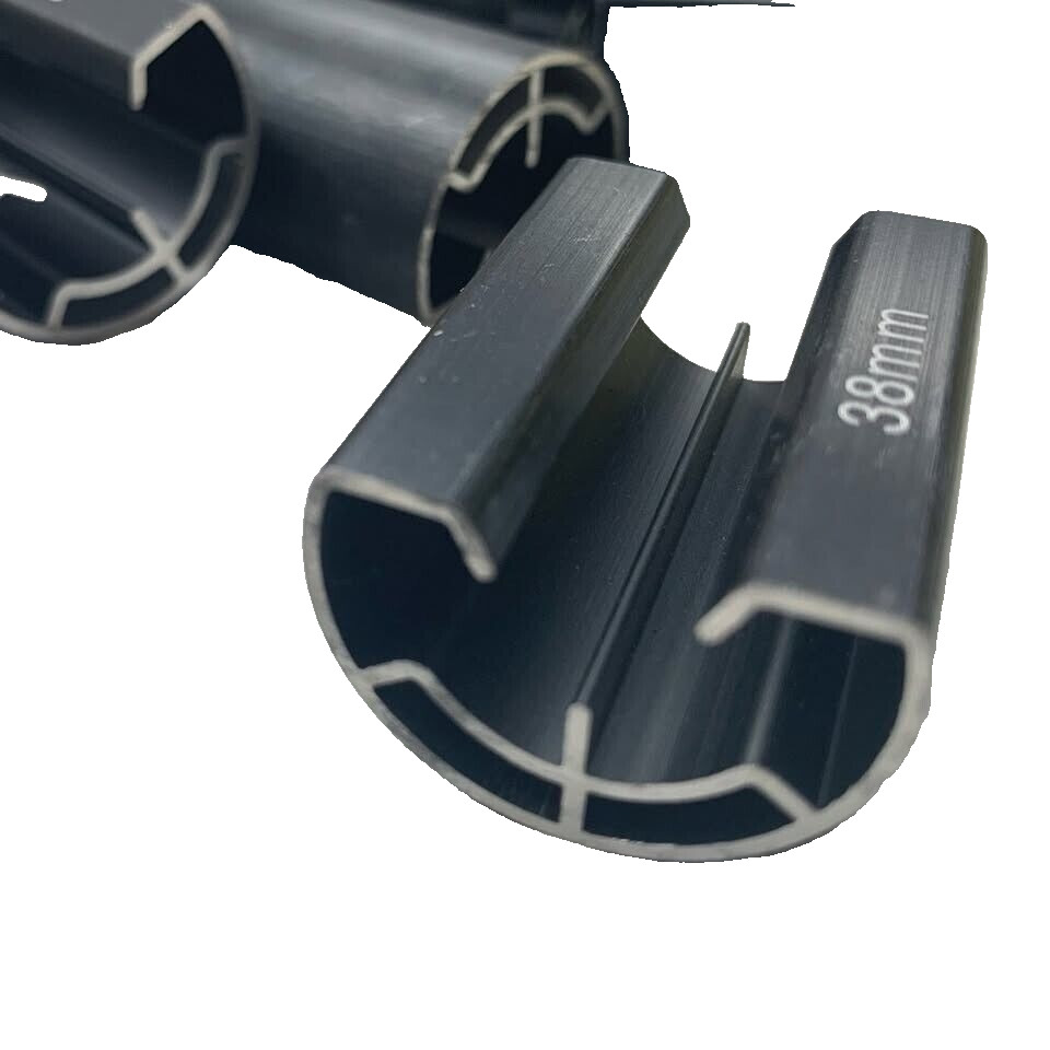 10 New IronRidge UFO Solar Panel Stopper Sleeves in Black Finish 38mm