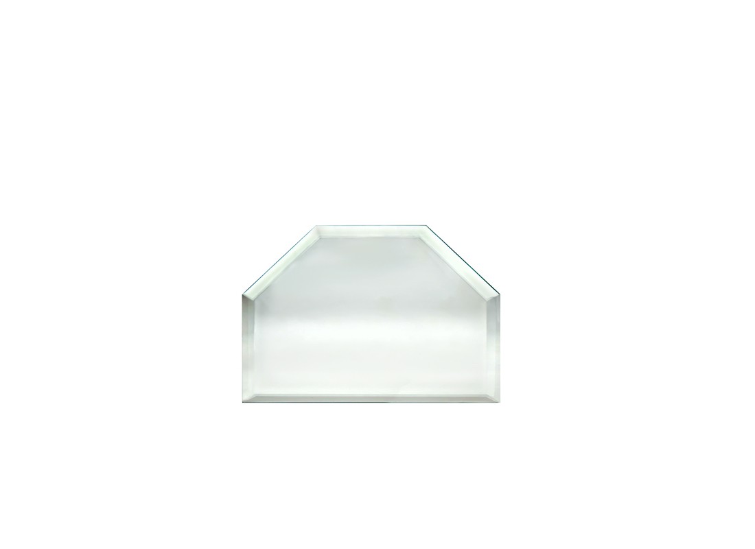 FHC BVM4T2 2″ T-Connect All Sides Beveled Clear Glass Mirror