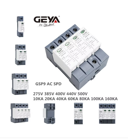GEYA GSP9 DC Surge Protector PV SPD 600V/1000V 20KA/40KA 2P 3P