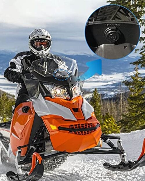 USB Plug Fit for Ski-Doo Lynx REV Gen4 Platform Narrow Wide Power Outlet Kit