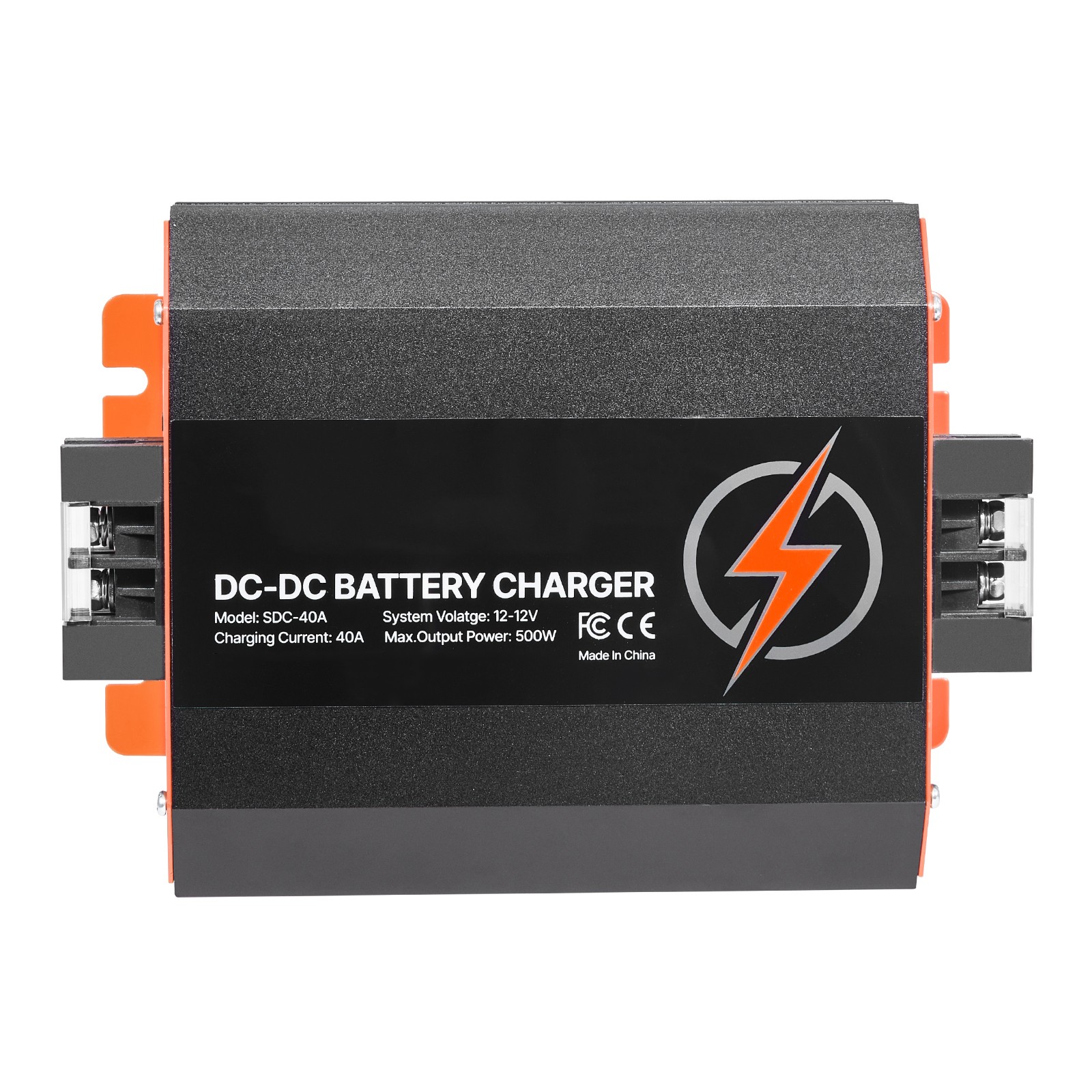 Uimoso 12V DC Battery Charger 20-60A 250-750W for Lead-Acid & Lithium Batteries