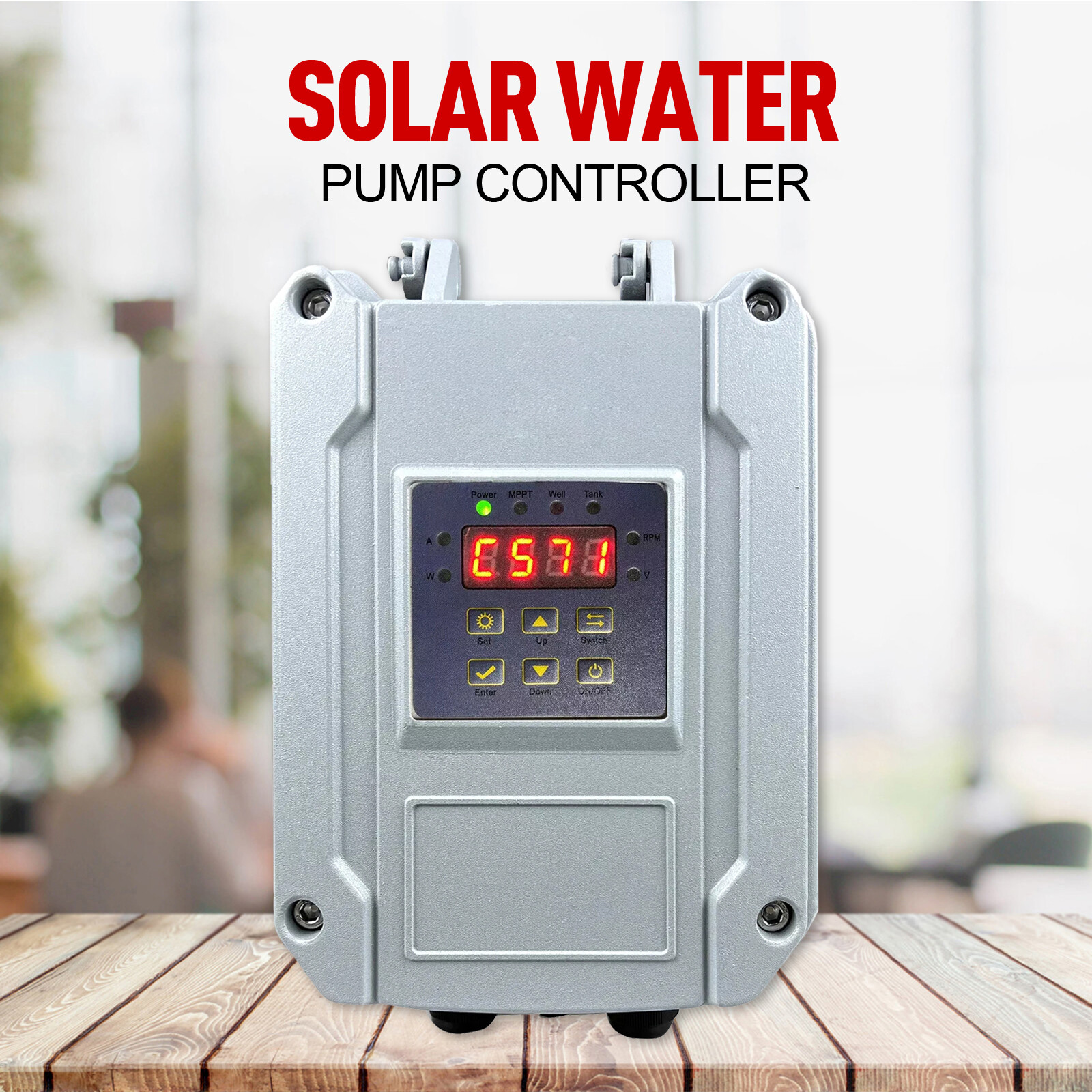 MPPT Funtion Solar Water Pump Controller DC Brushless Regulator For Well Pump