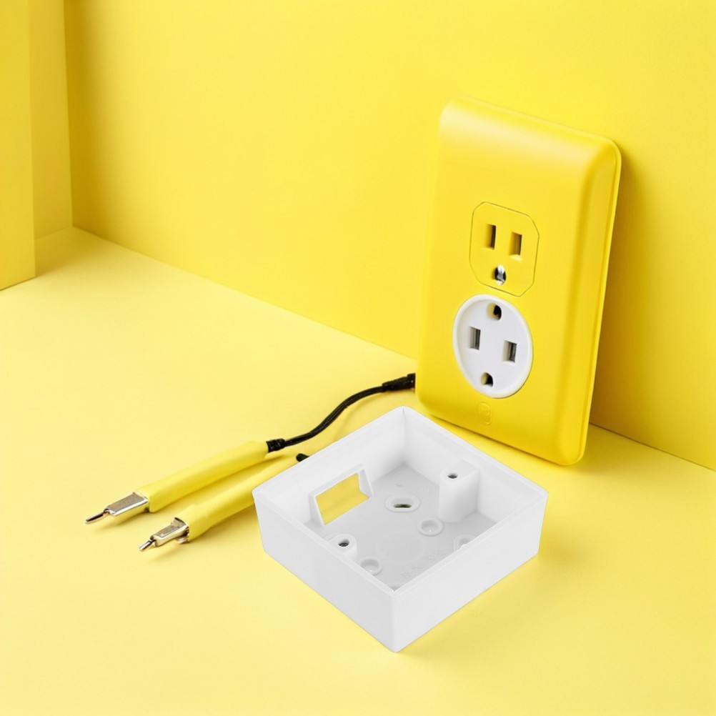 12 Pcs Dustproof Switch Case Recessed Socket Cover Wall Protection