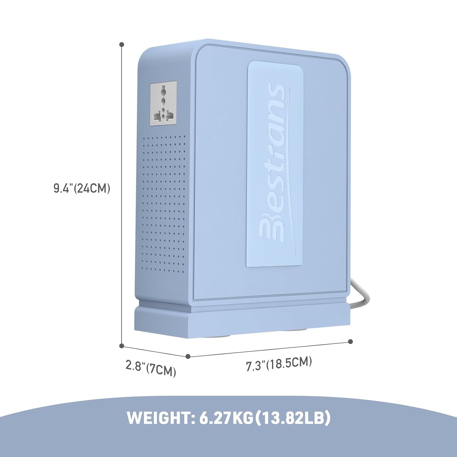 2000W Step Up Transformer 110v to 220v Converter, Heavy Duty Voltage Converter