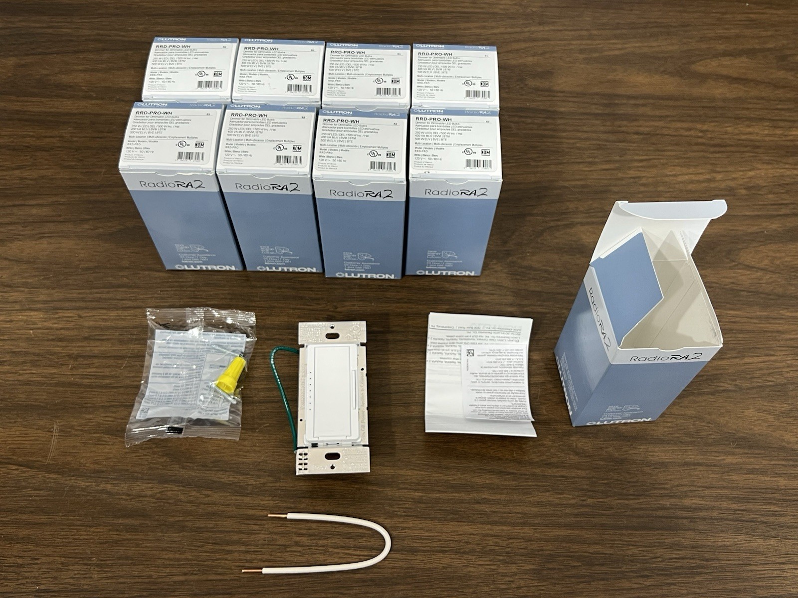 Lutron RRD-PRO-WH New In Box ( PRICE FOR 1 UNIT )