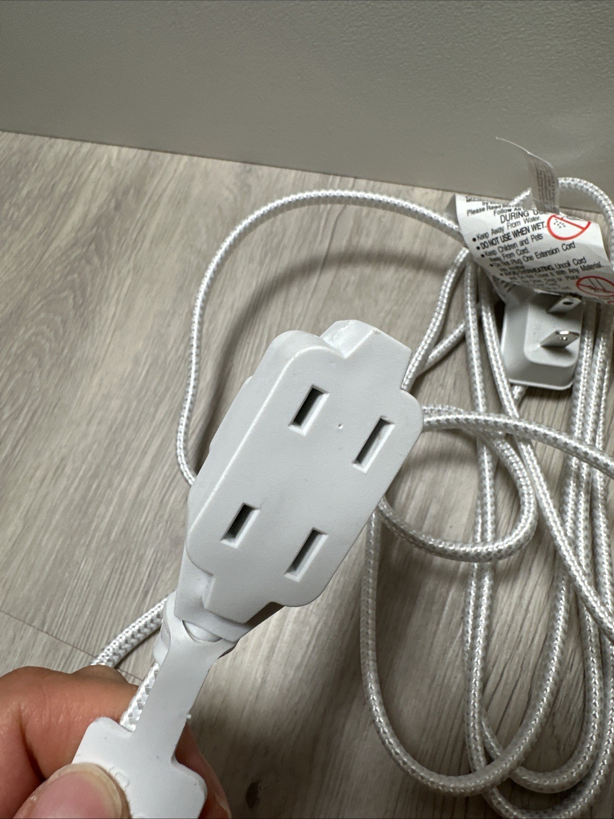 GLOBE Electric Designer Series 9-ft Fabric Extension Cord SY-2Z