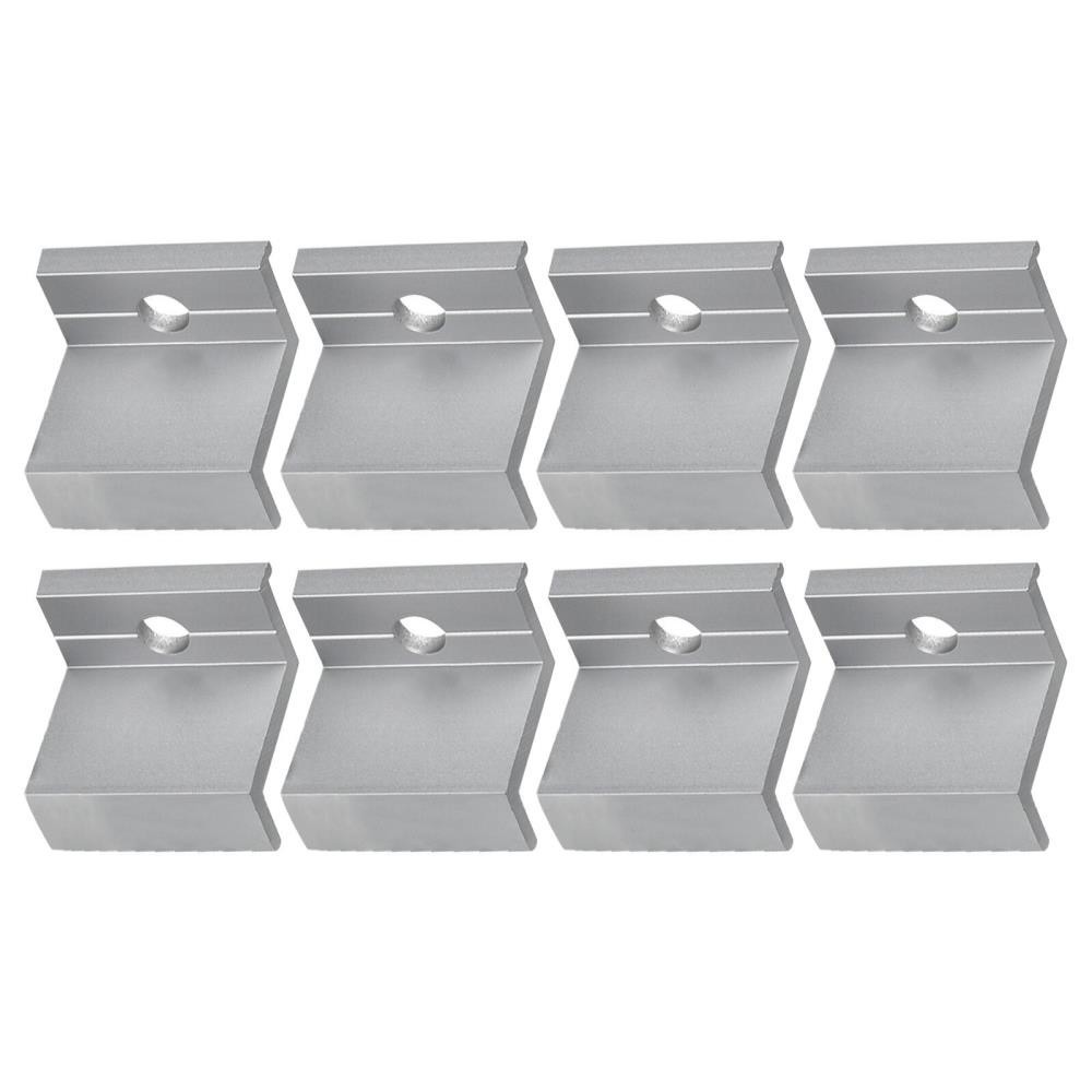 10pcs Solar Panel End Clamp for Standard Unistrut Aluminum 30mm/35mm Solar Panel