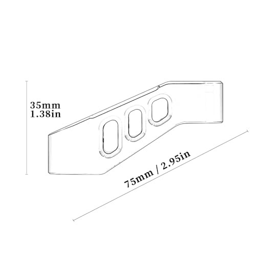 Motorcycle Mirrors Bracket for KLX 300 2021-2024 KLX 300SM 2021-2024 Gray