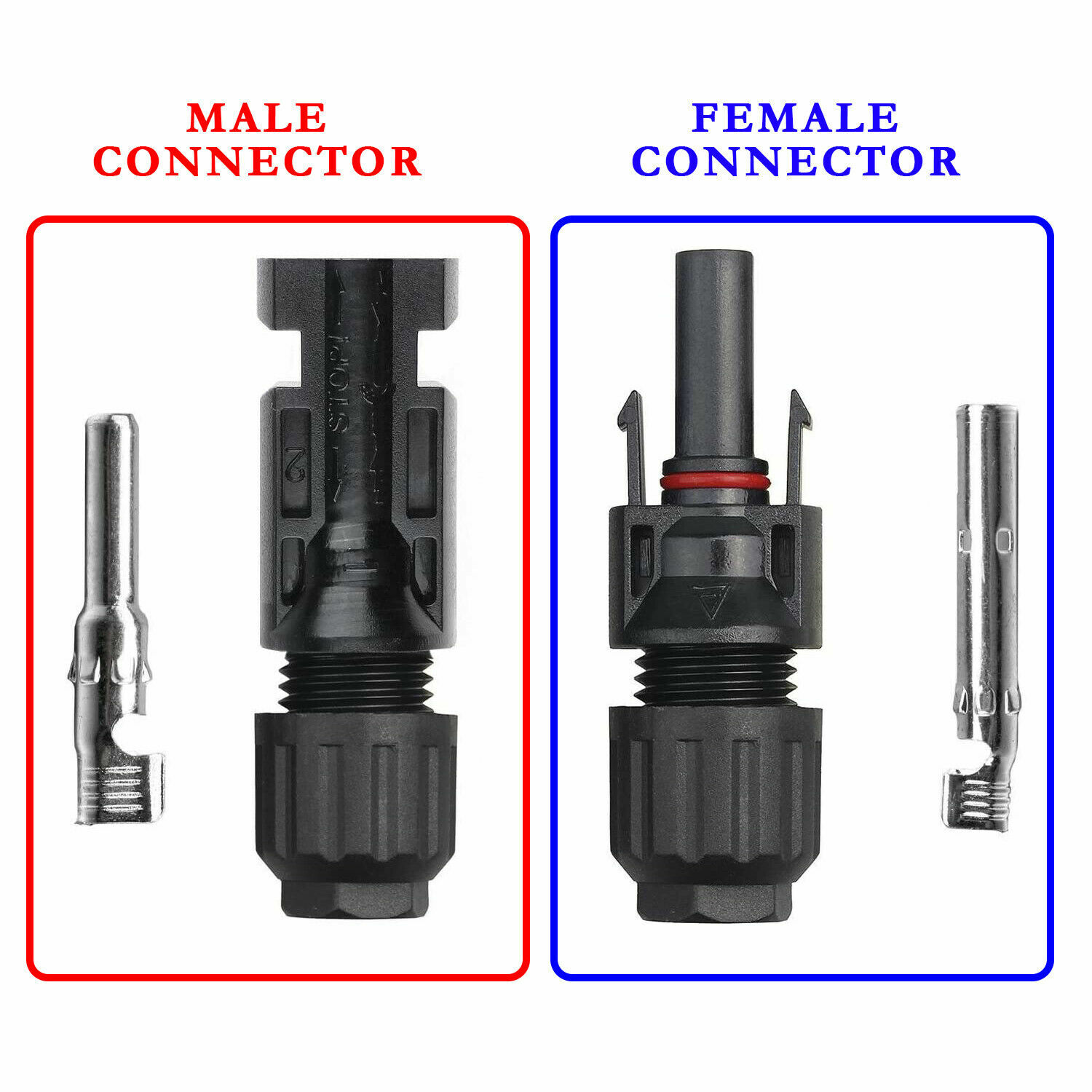 10 pairs Solar Panel Cable – Waterproof Male Female Connector M/F Solar Wire Kit