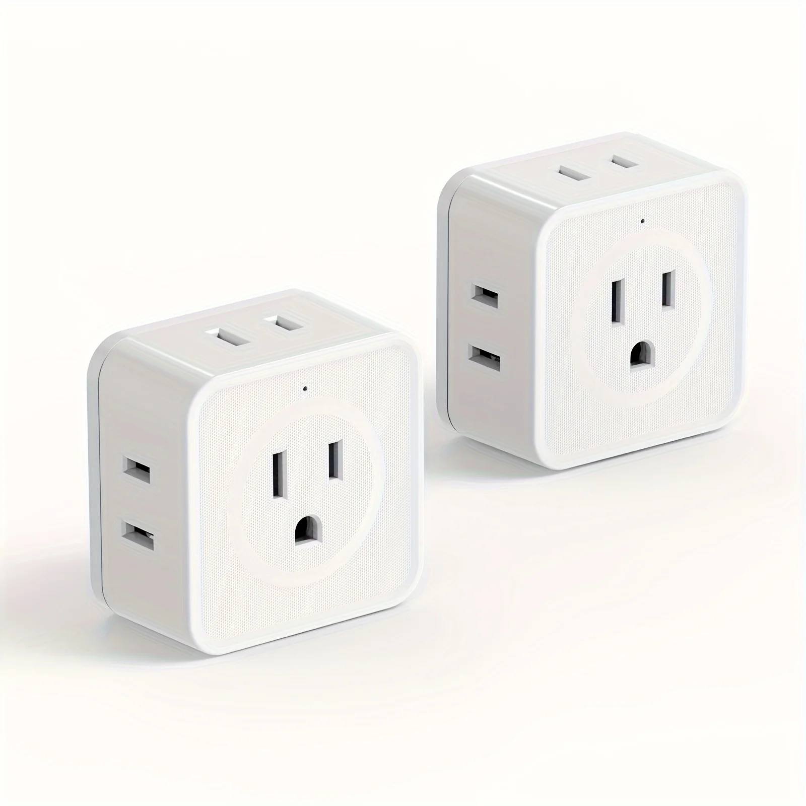 5 Way Multi Plug Outlet Extender, Wall Outlet Expander, Small Electrical Outlet