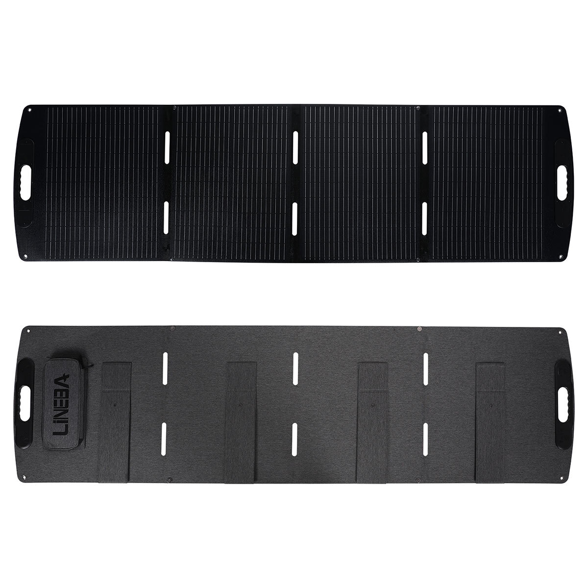 200W Portable Solar Panel, 22V Foldable Solar Panel IP65 Waterproof, Upgraded
