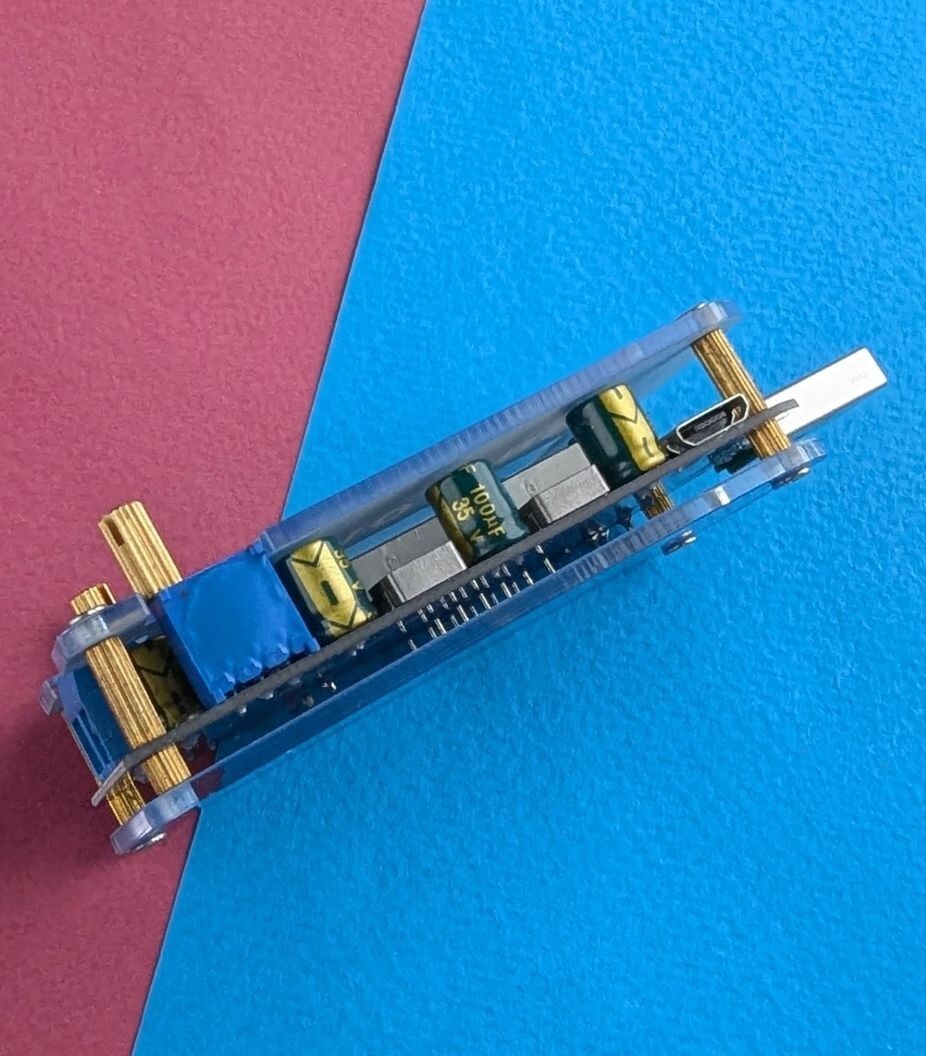 USB Step-Up/Step-Down Converter – WUZHI DP2F 30V (15W) CC/CV Support sku#14960