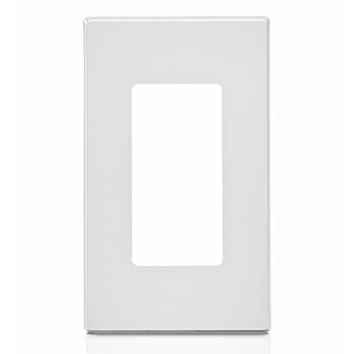 BRAND NEW 80301-SW 1-Gang Screwless Wall Plate Decora White – 20 Pieces per box