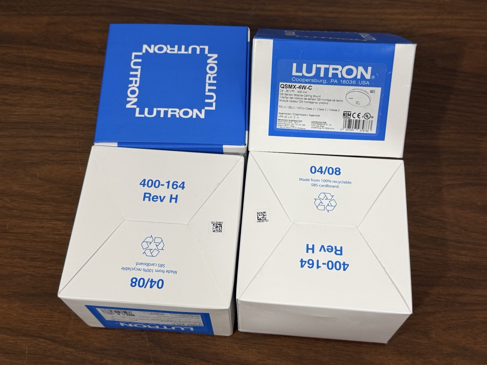 LUTRON Quantum QSMX-4W-C Sensor – New Condition ( PRICE FOR EACH )