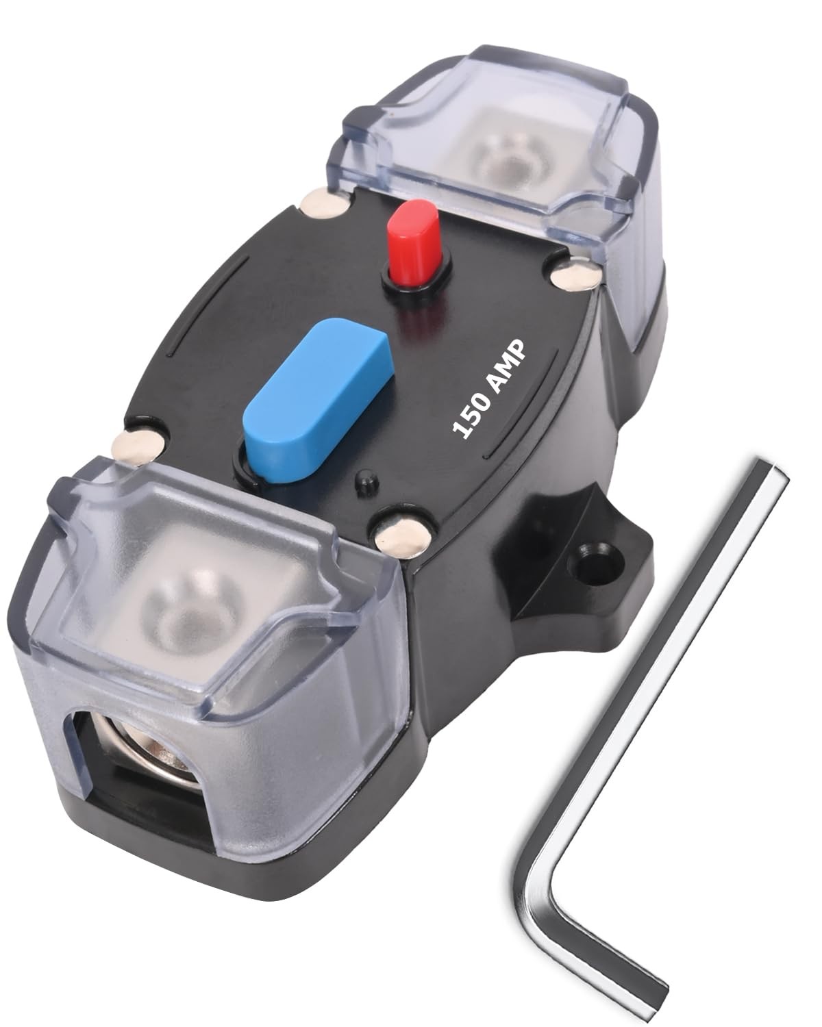 BULVACK 150 Amp Circuit Breaker with Manual Reset Waterproof Inline Fuse…