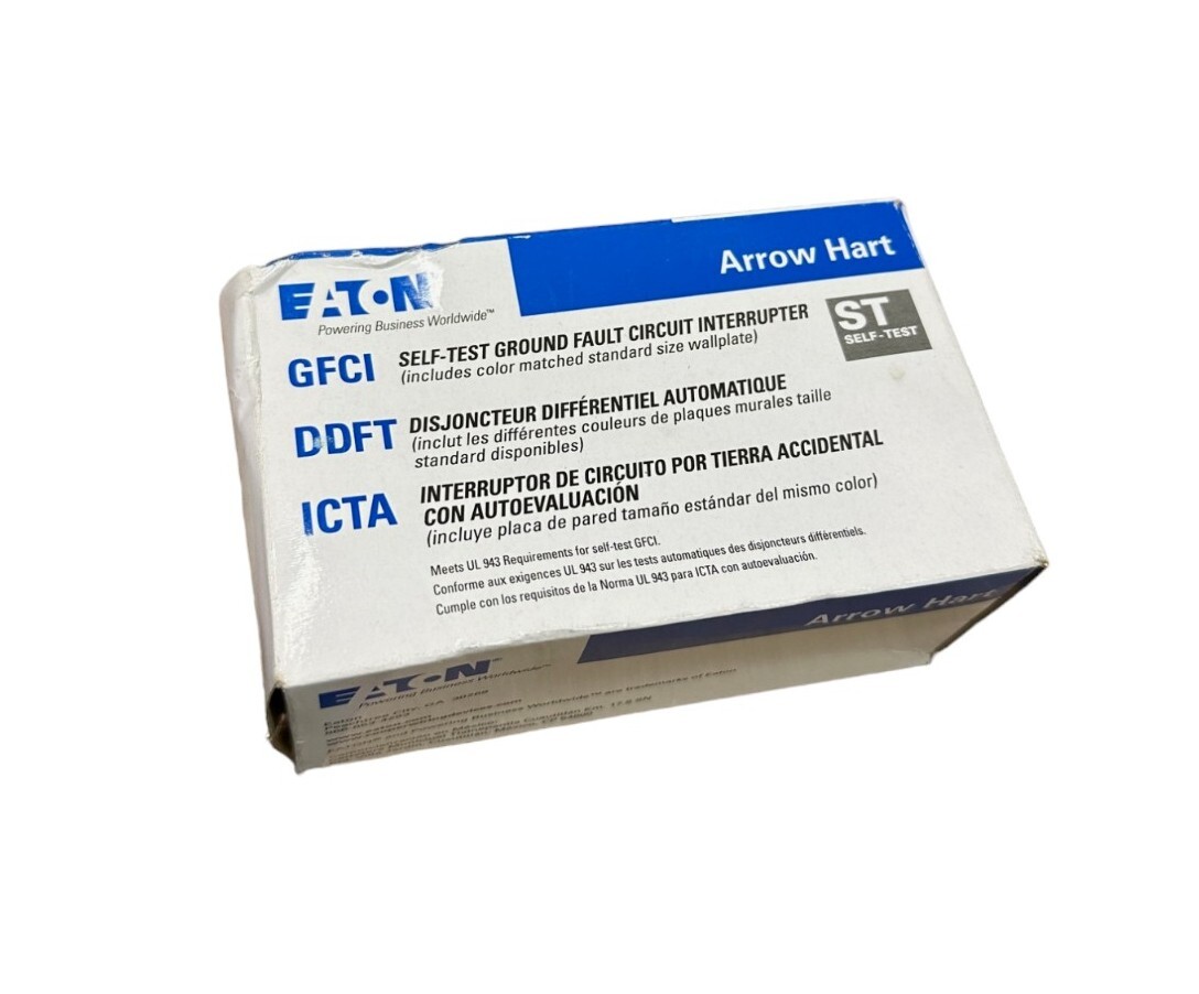 Eaton SGF15B, GFCI Self Test Receptacle, Brown **SALE**
