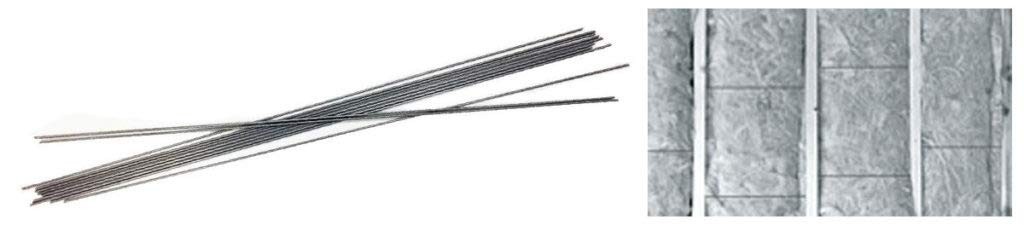 Insulation Support Wire 16″, 100 Pieces 16 in L, Silver