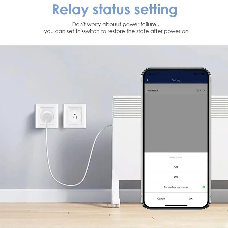 1Pc WiFi Smart Plug Socket Outlet APP Control Works with Alexa & Google USA