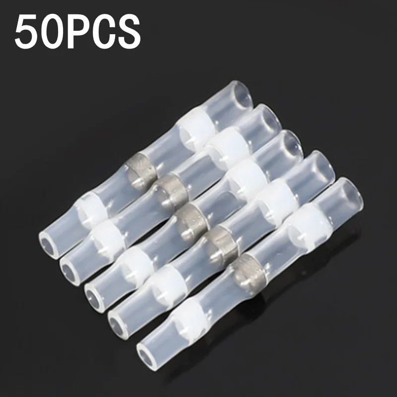 50/100pcs,Soldering Thermal Casing,Waterproof,Solder Seal Heat Shrink Butt Wire