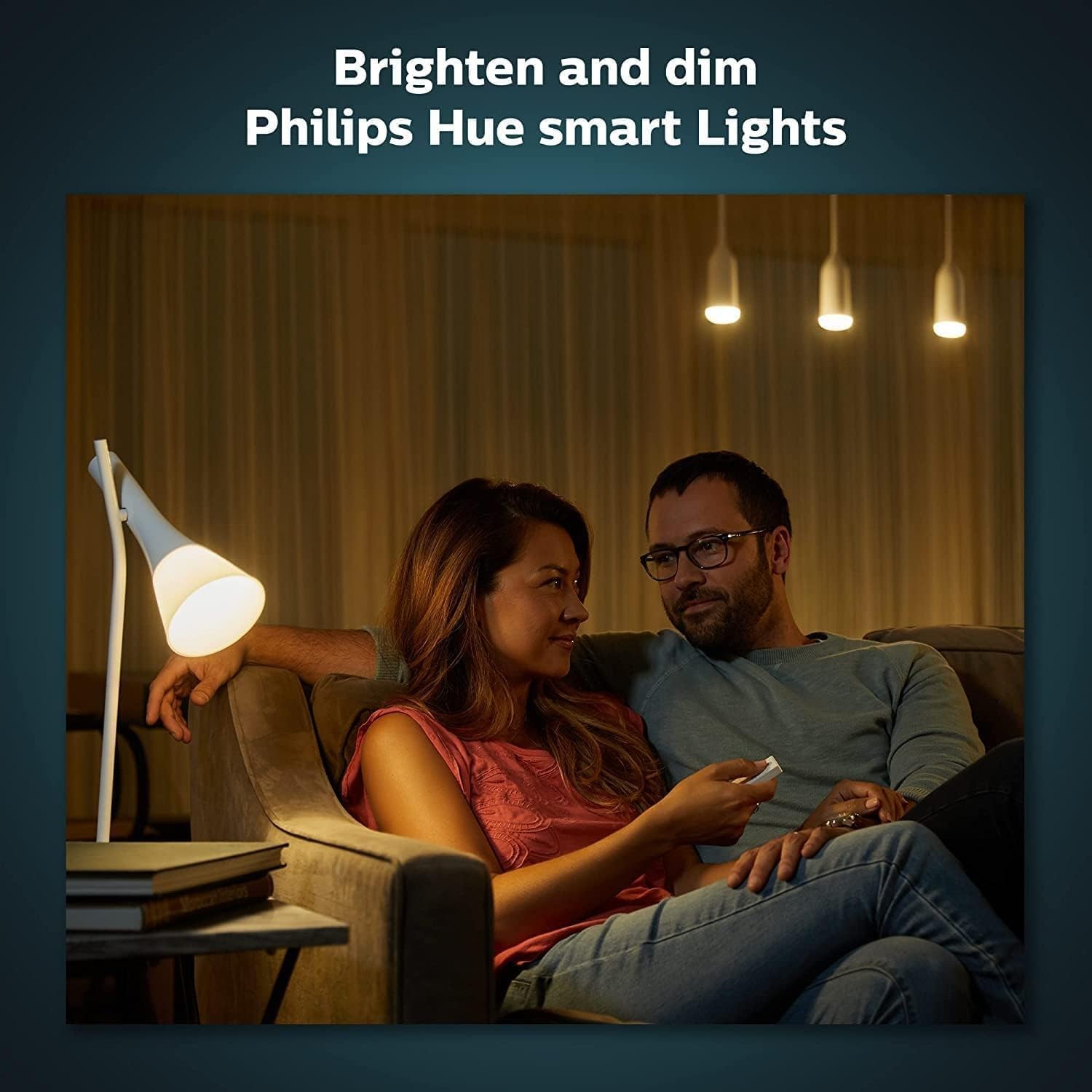 Philips Hue Wireless Dimmer Switch + Remote 473371 Battery Powered Works w/ Hub