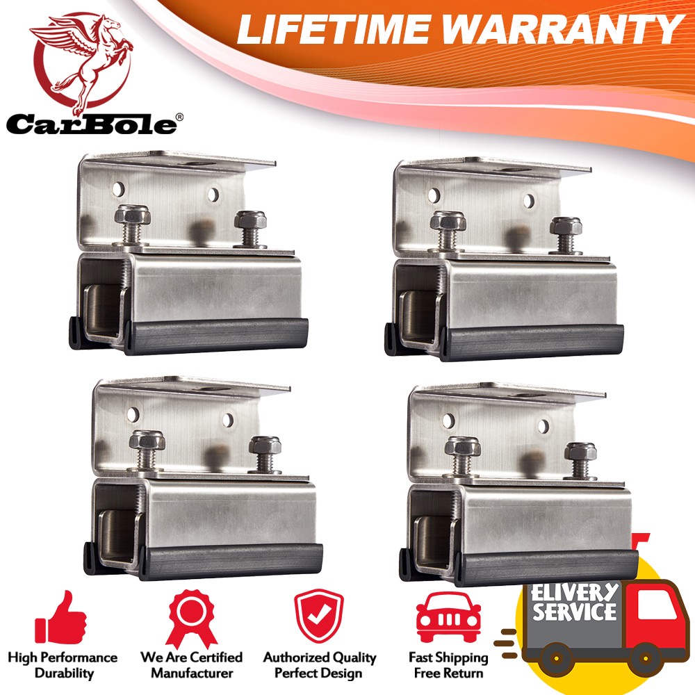304 Stainless Steel Roof Rack Mount Kits For ProMaster,Boxer,Jumper,Ducato 4Pack