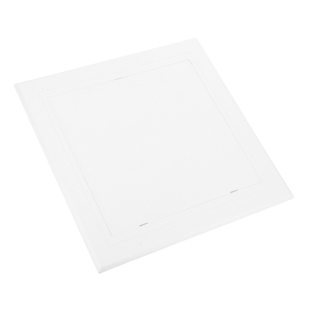 White ABS Plastic Electrical and Plumbing Wall Access Panel with Seamless Design