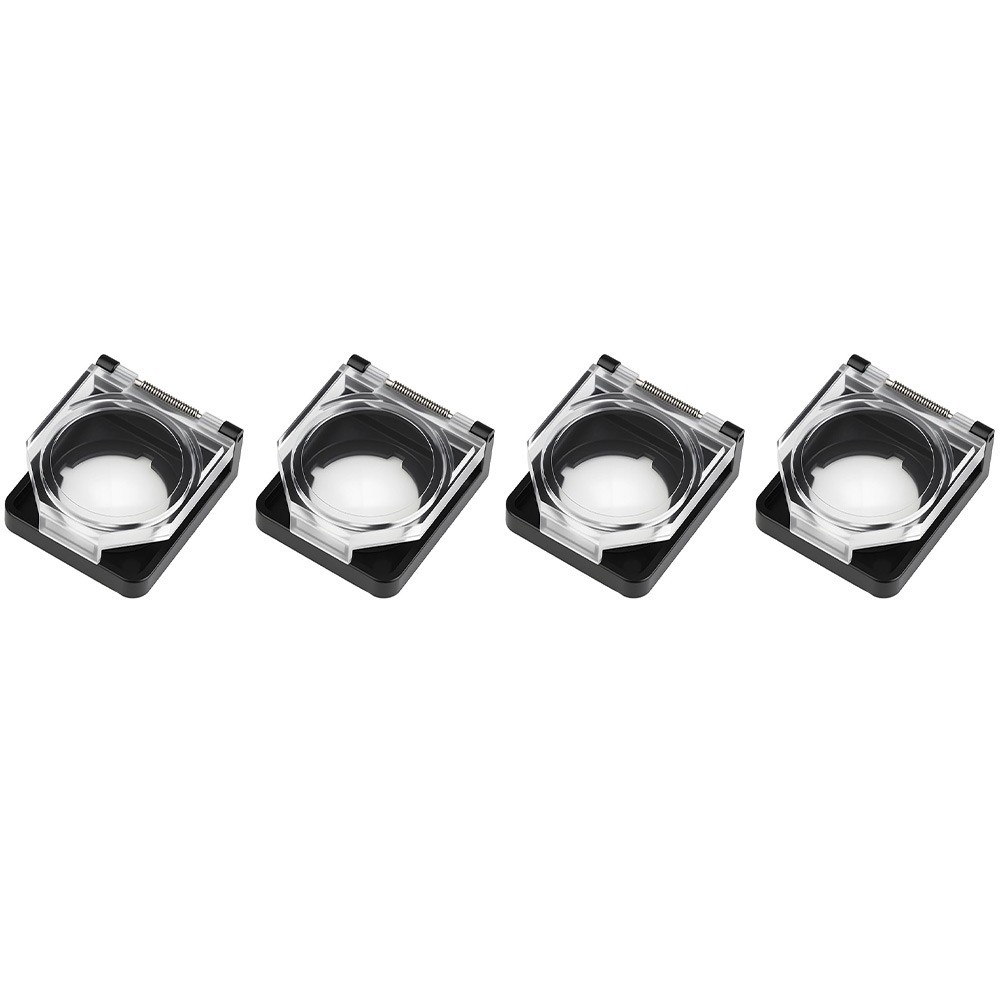 4pcs For 22mm Button Covers Compatible with For 22 mm Push Buttons Dustproof