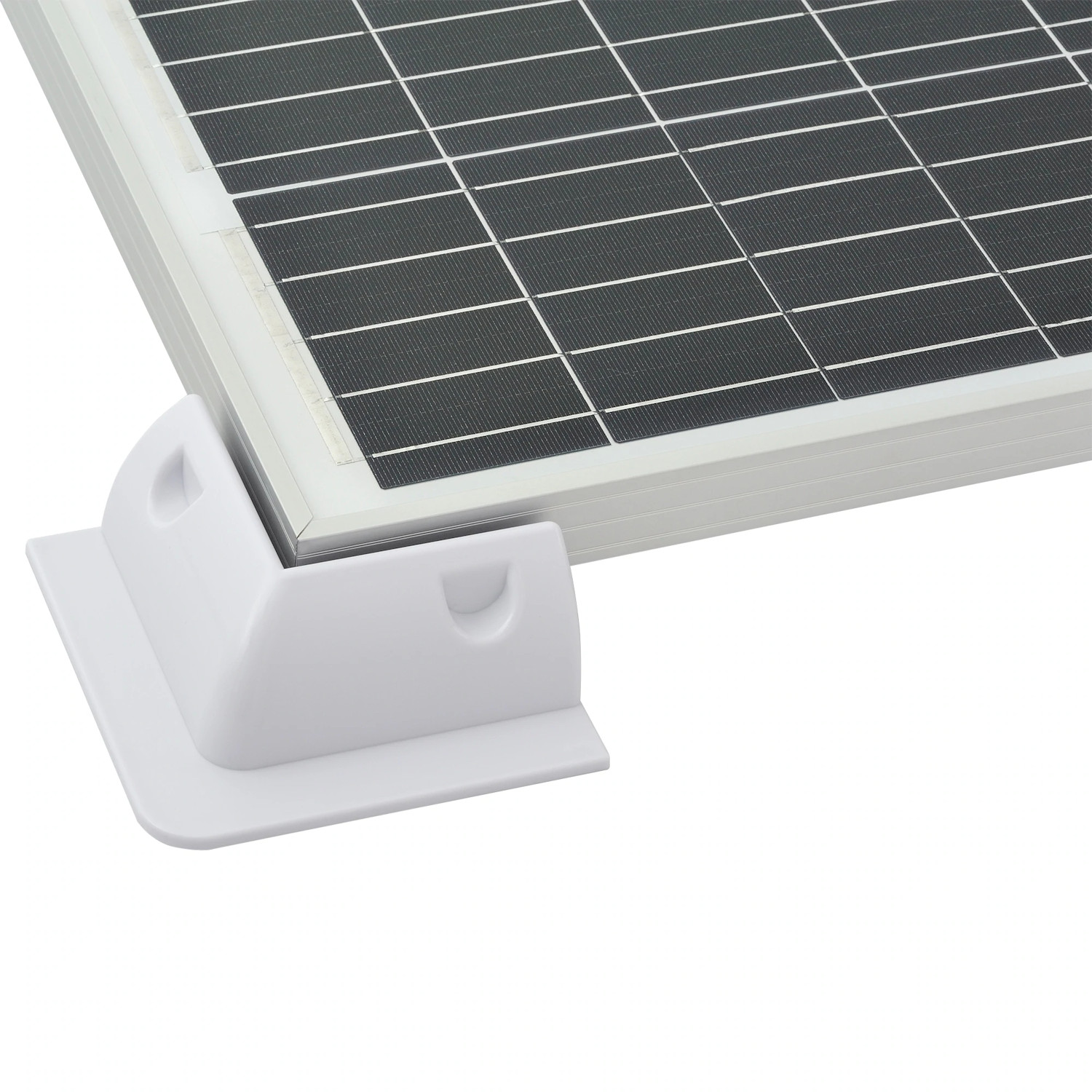 Spartan Power ABS Drill Free Solar Panel Mounting Bracket 6pcs White OR Black