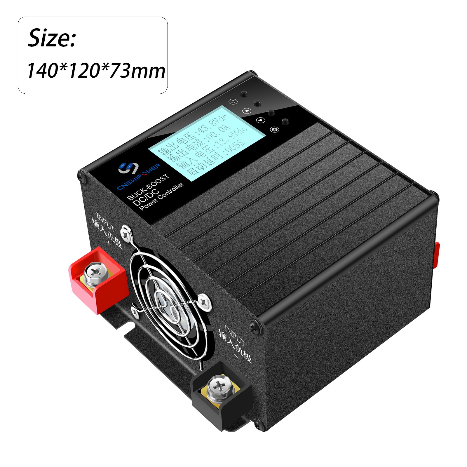 CNSWIPOWER 100A DC-DC Charger 12V 24V for Vehicle Dual Battery Solar 30A 60A 50V