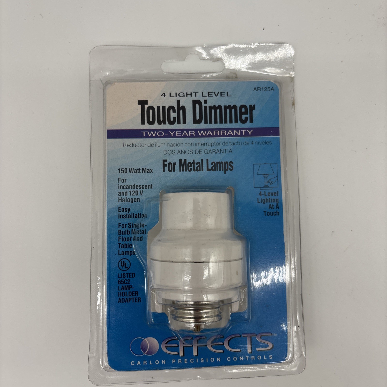 150-Watt Single Pole Screw-In Touch Dimmer
