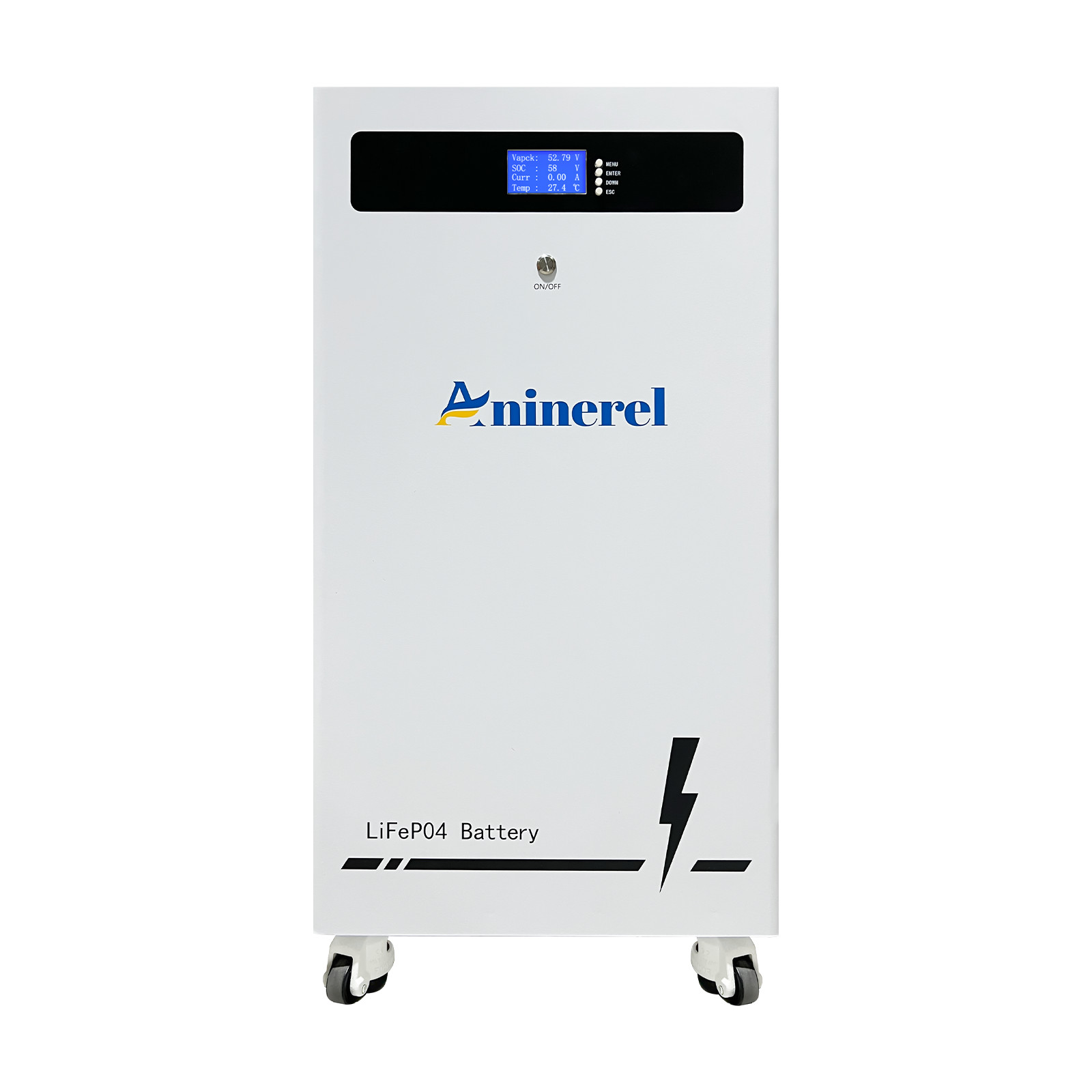48V 314Ah Lithium Battery 16kWh + 11kWh 48V Solar Hybrid Inverter MPPT Off-Grid