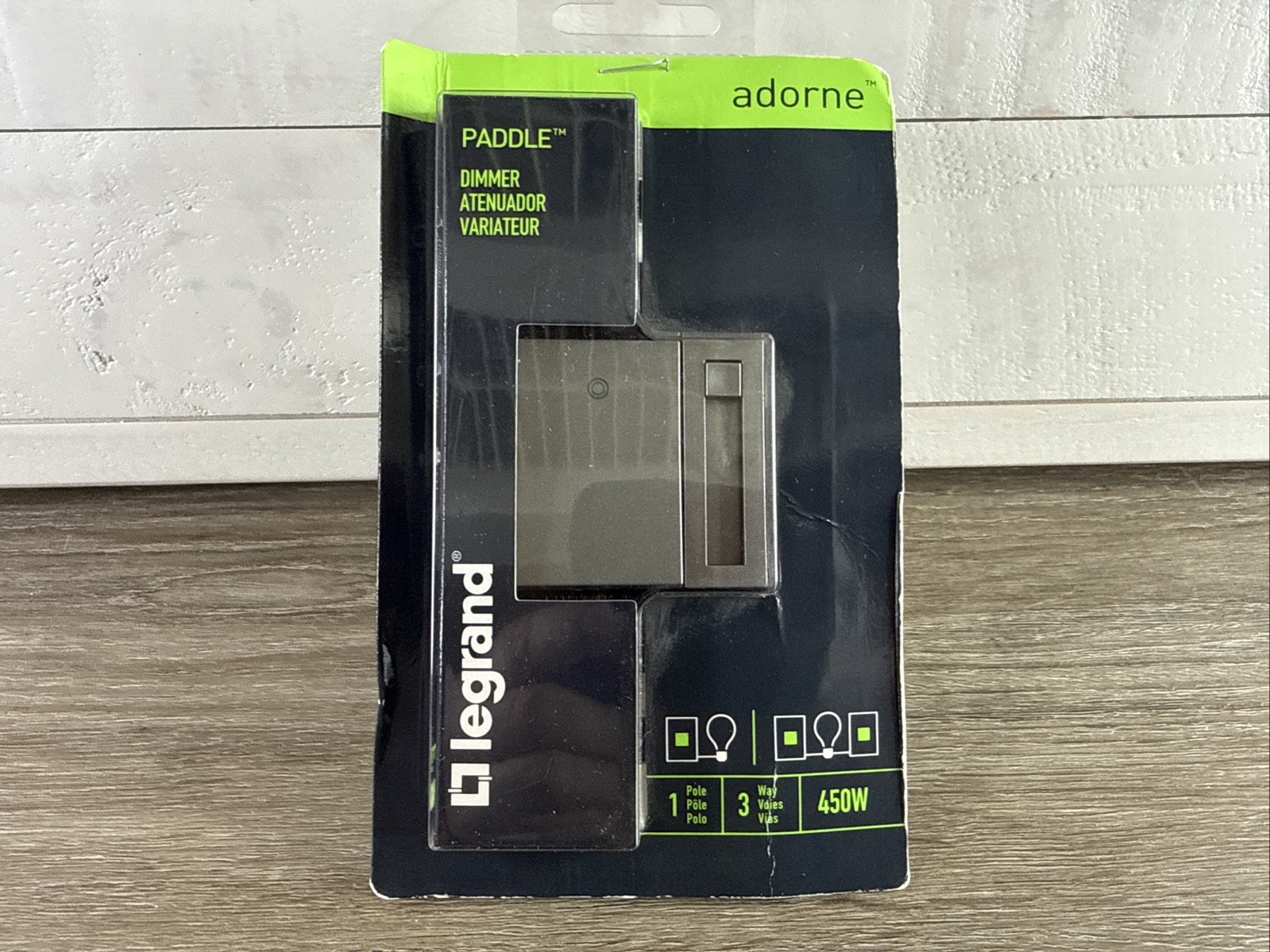 New Legrand Adorne Paddle Fan Speed Control Switch Magnesium AAFN4S16AM4