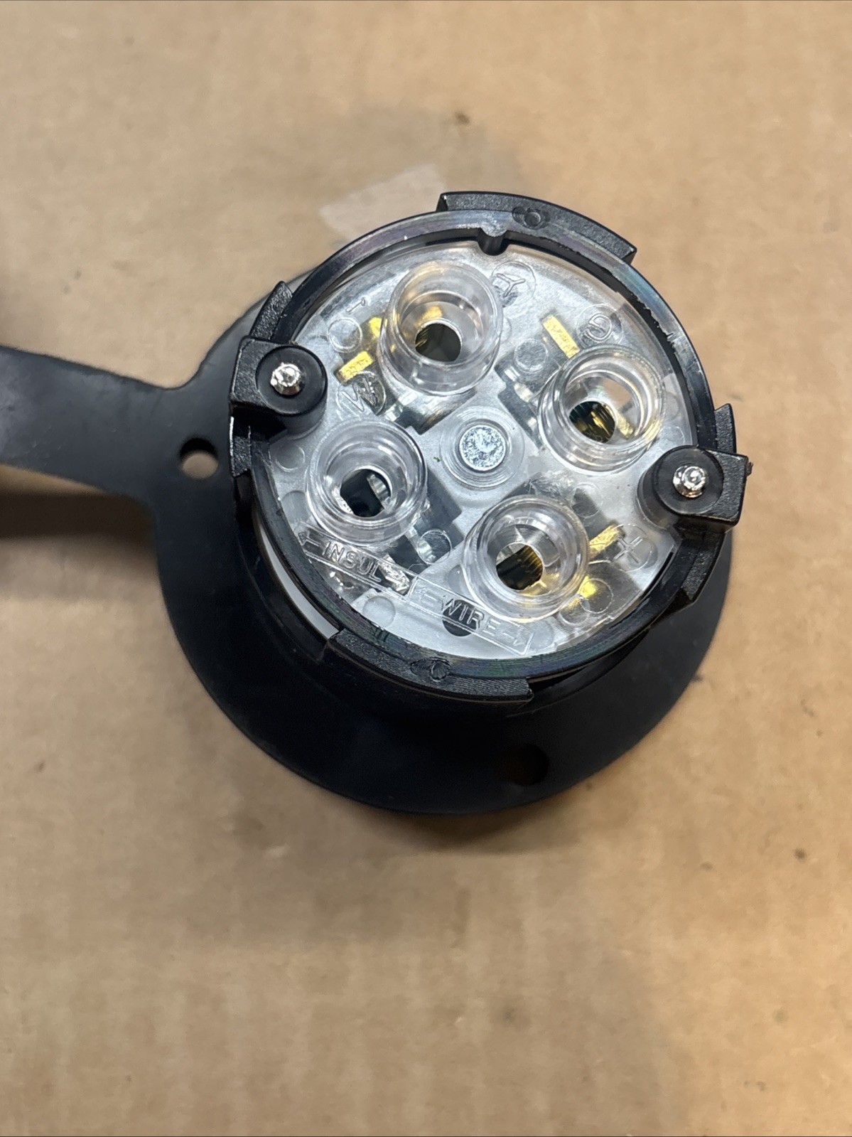 Generator Flanged Inlet Receptacle Plug Waterproof Cover 30A 125/250 V L14-30