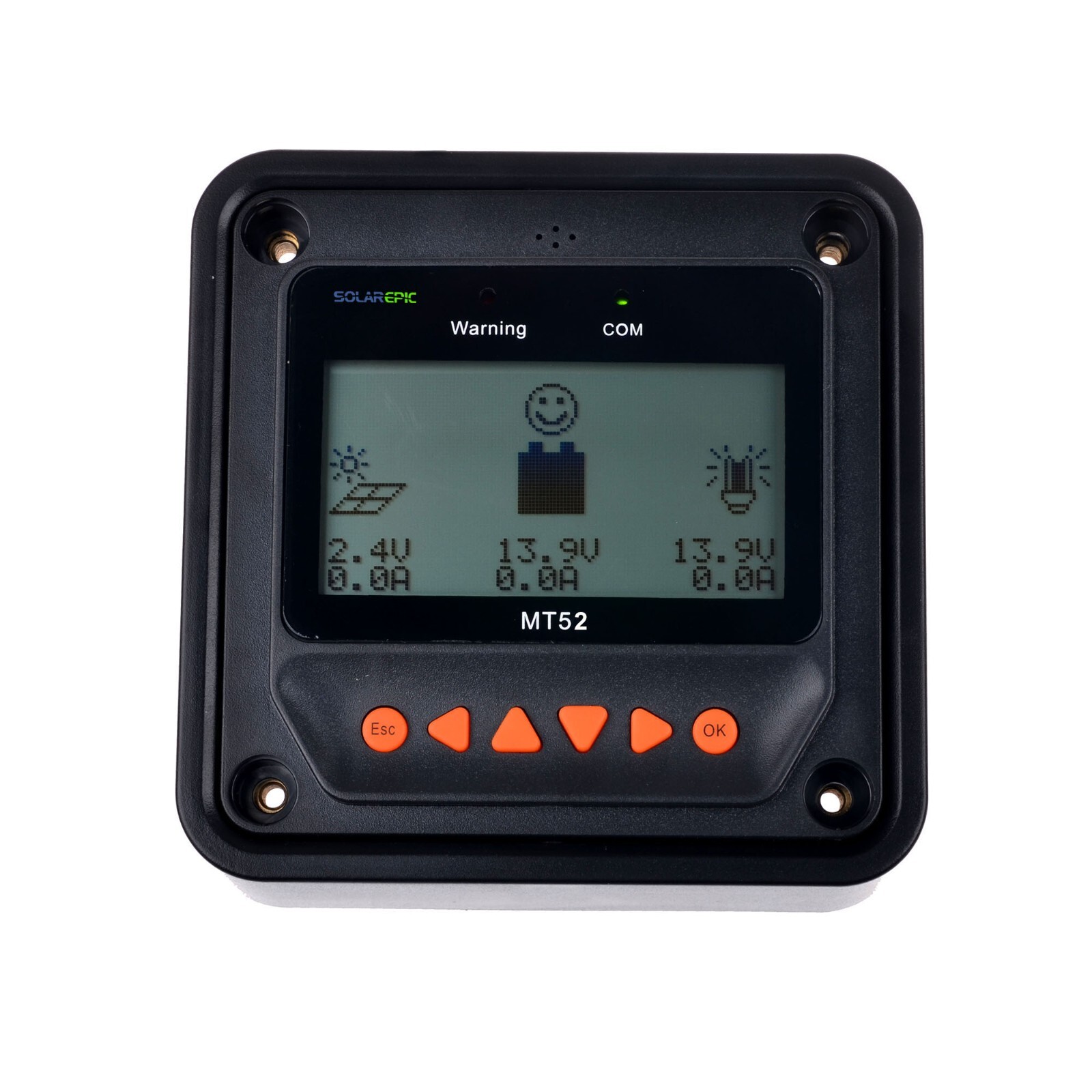 MT52 Remote Meter LCD Display Use For EPEVER MPPT Solar Charge Controller RS485