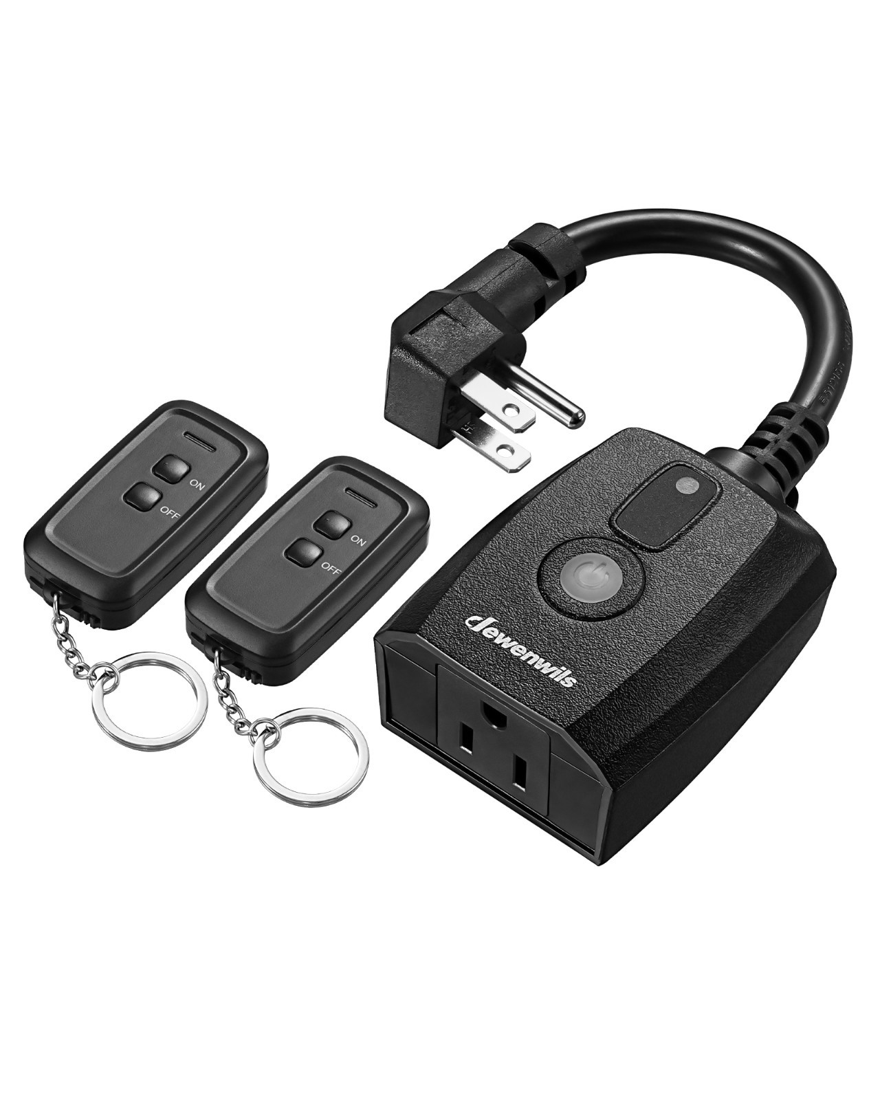 DEWENWILS Outdoor Remote Control Outlet, Indoor Wireless Remote Control Switch