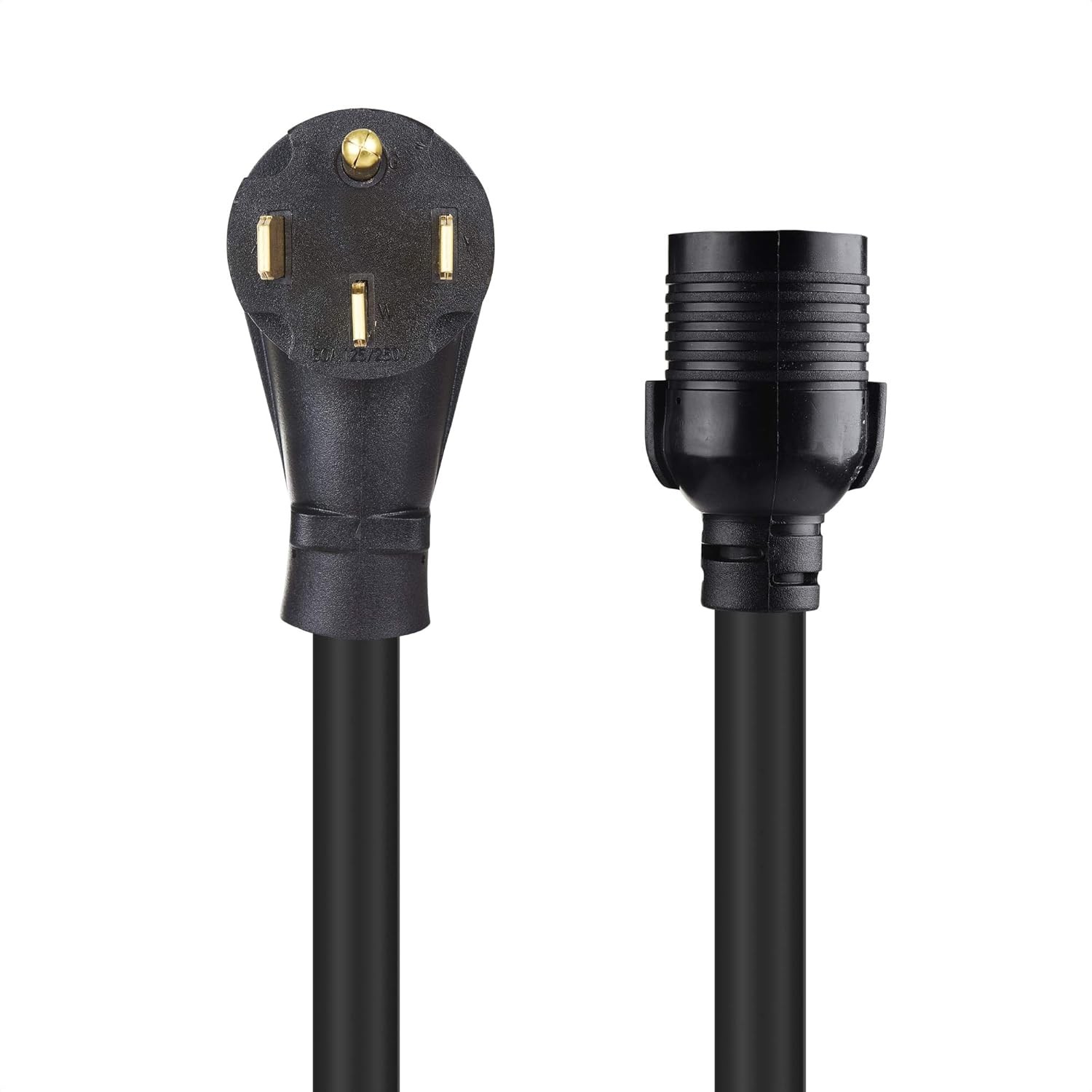 4 Prong 30 to 50 AMP Adapter Generator RV Cord 1.5 Feet NEMA 14-50P to L14-30R