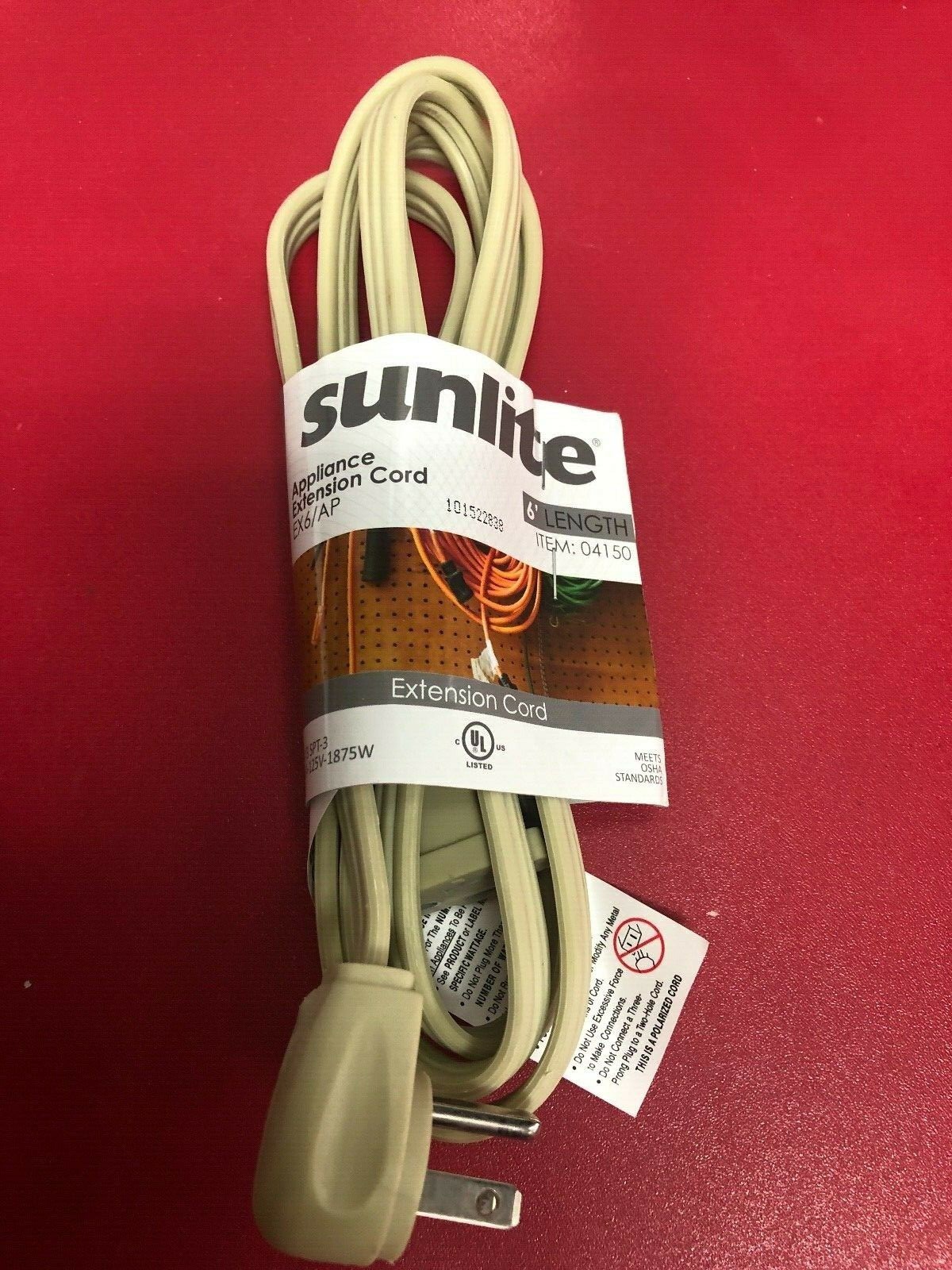 Sunlite Extension Cord 9 Foot 04155