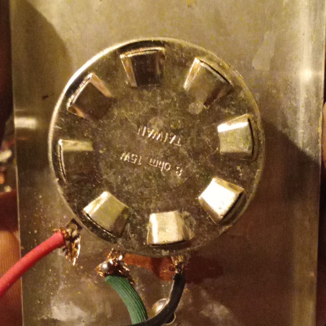 Rotary Knob Dimmer Switch Stainless Steel Wall Plate Hardwired 110V 15A